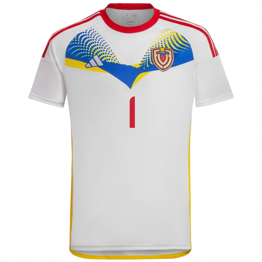 Niño Camiseta Venezuela Jorge Sánchez #1 Blanco 2ª Equipación 24-26 La Camisa México