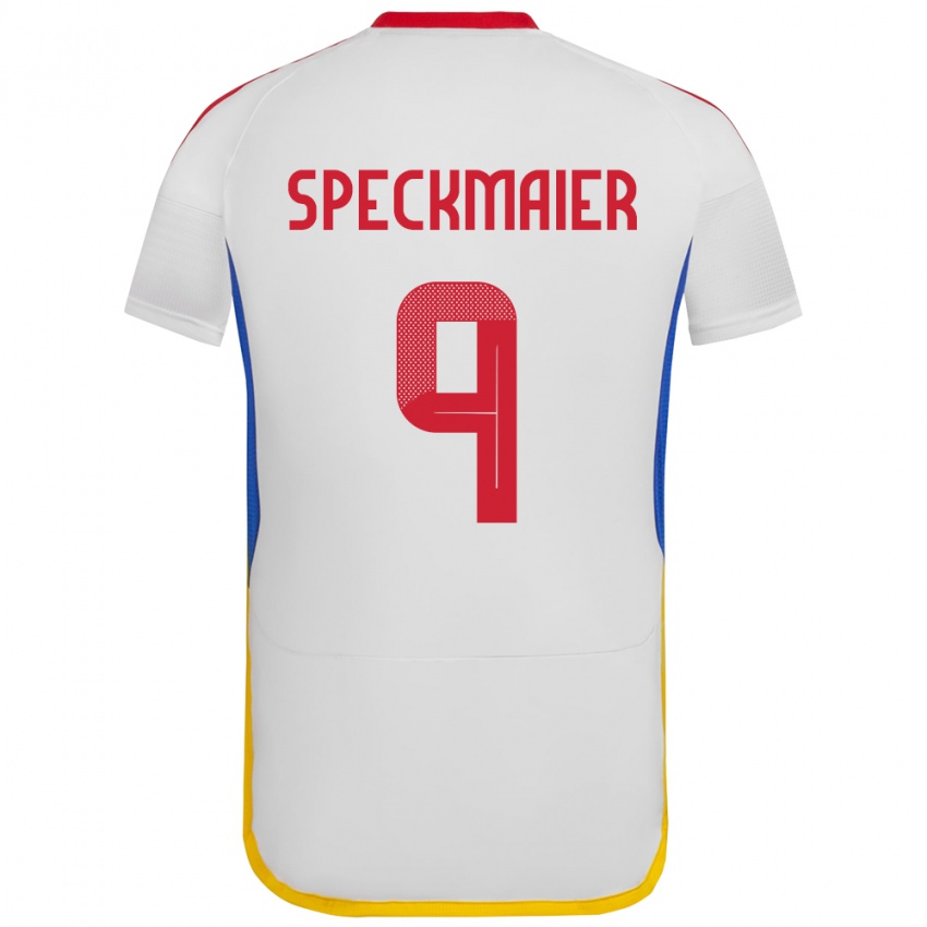 Niño Camiseta Venezuela Mariana Speckmaier #9 Blanco 2ª Equipación 24-26 La Camisa México