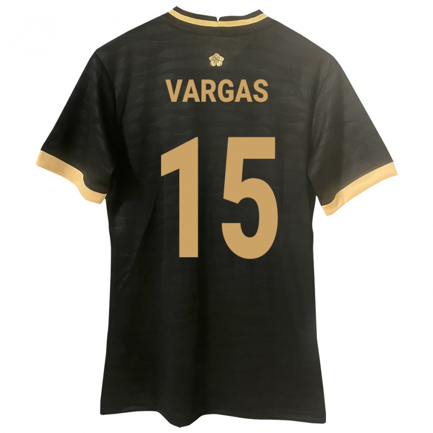 Niño Camiseta Panamá Rosario Vargas #15 Negro 2ª Equipación 24-26 La Camisa México