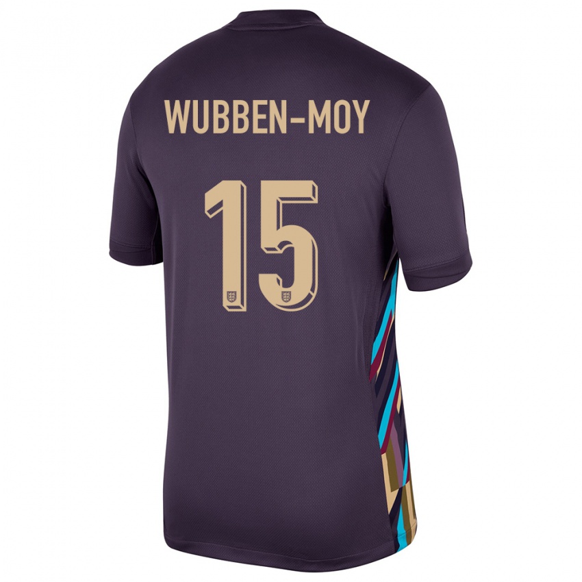 Hombre Camiseta Inglaterra Lotte Wubben Moy #15 Pasa Oscura 2ª Equipación 24-26 La Camisa México