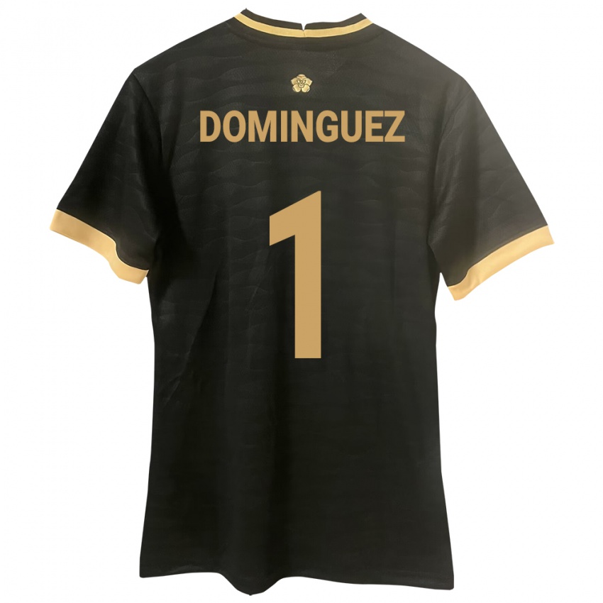 Hombre Camiseta Panamá Valeska Domínguez #1 Negro 2ª Equipación 24-26 La Camisa México