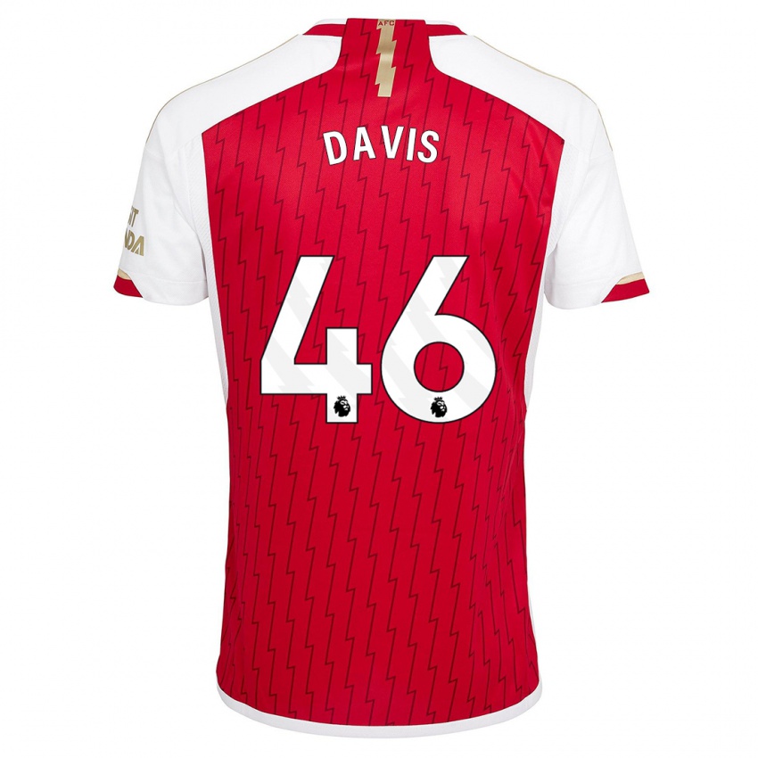 Niño Camiseta Timi Davis #46 Rojo 1ª Equipación 2023/24 La Camisa México