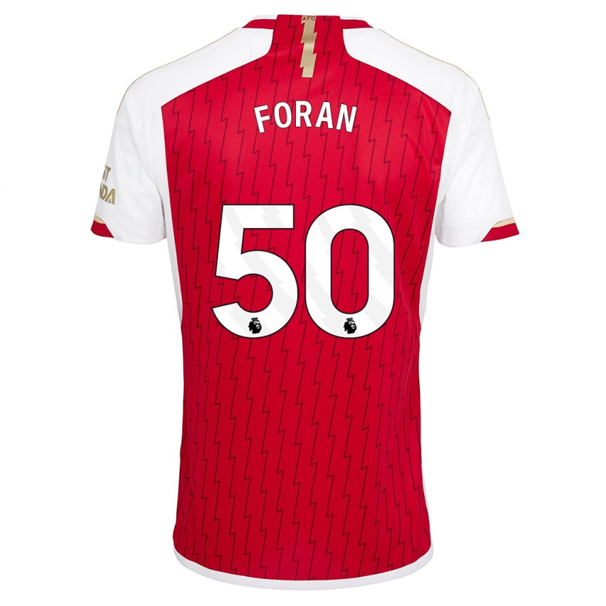 Niño Camiseta Taylor Foran #50 Rojo 1ª Equipación 2023/24 La Camisa México