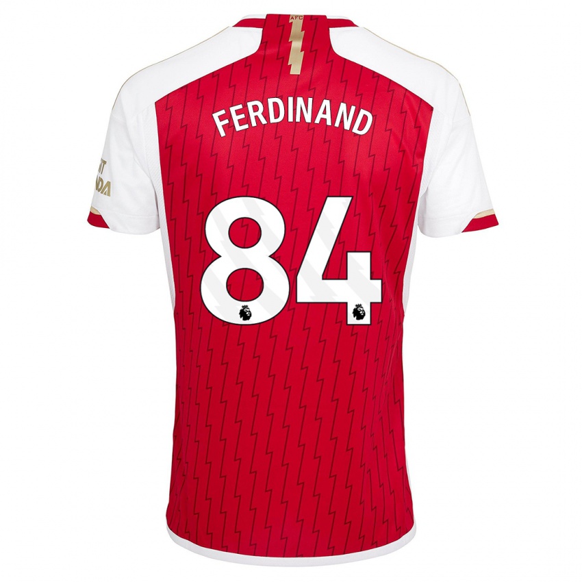 Niño Camiseta Seb Ferdinand #84 Rojo 1ª Equipación 2023/24 La Camisa México