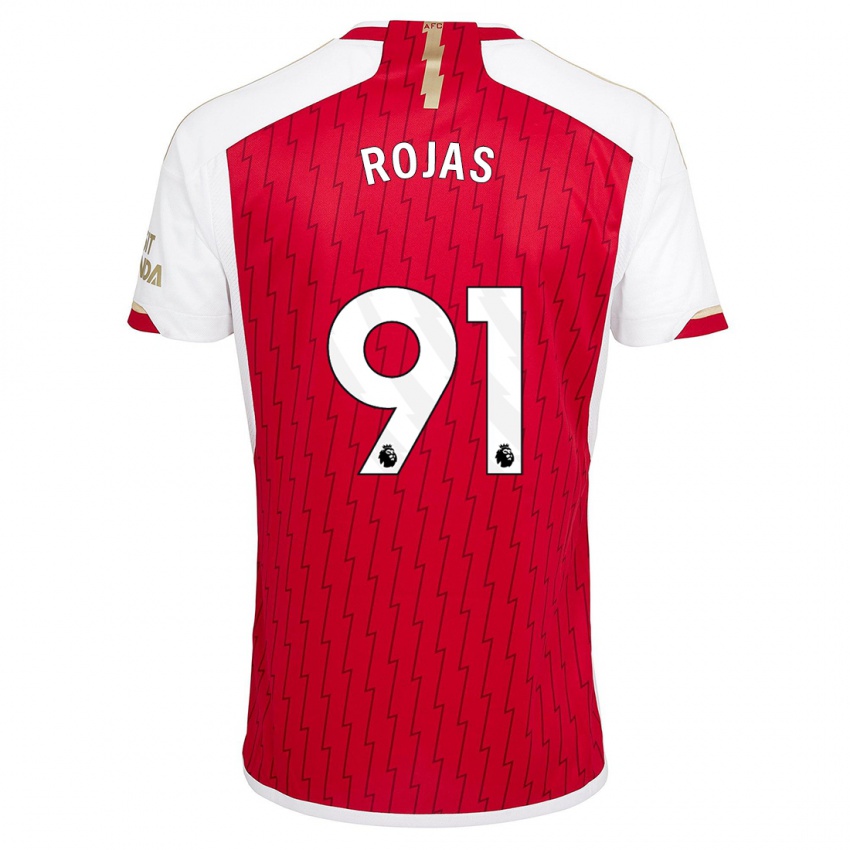 Niño Camiseta Alexei Rojas #91 Rojo 1ª Equipación 2023/24 La Camisa México