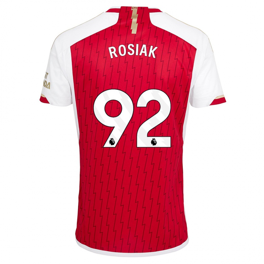 Niño Camiseta Michal Rosiak #92 Rojo 1ª Equipación 2023/24 La Camisa México