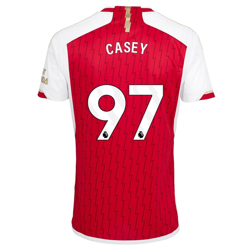 Niño Camiseta Dan Casey #97 Rojo 1ª Equipación 2023/24 La Camisa México