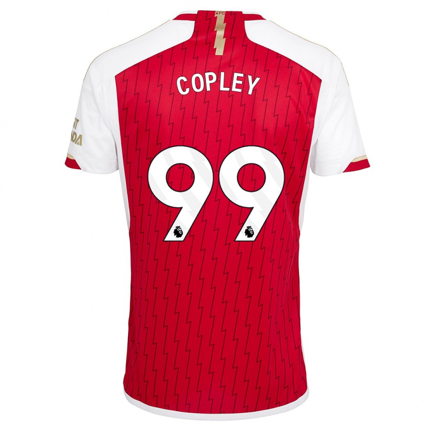 Niño Camiseta Louie Copley #99 Rojo 1ª Equipación 2023/24 La Camisa México