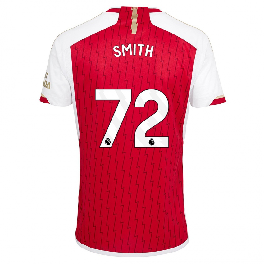 Niño Camiseta Matt Smith #72 Rojo 1ª Equipación 2023/24 La Camisa México