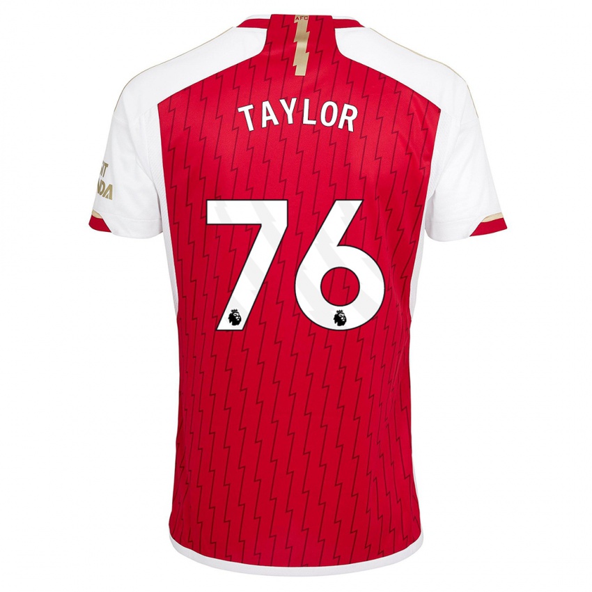 Niño Camiseta Kido Taylor Hart #76 Rojo 1ª Equipación 2023/24 La Camisa México