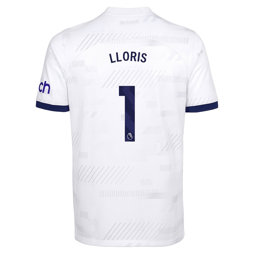 Niño Camiseta Hugo Lloris #1 Blanco 1ª Equipación 2023/24 La Camisa México
