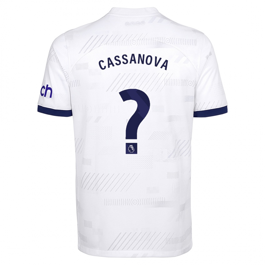 Niño Camiseta Dante Cassanova #0 Blanco 1ª Equipación 2023/24 La Camisa México