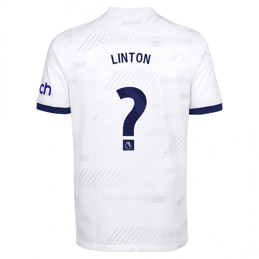 Niño Camiseta Jahziah Linton #0 Blanco 1ª Equipación 2023/24 La Camisa México