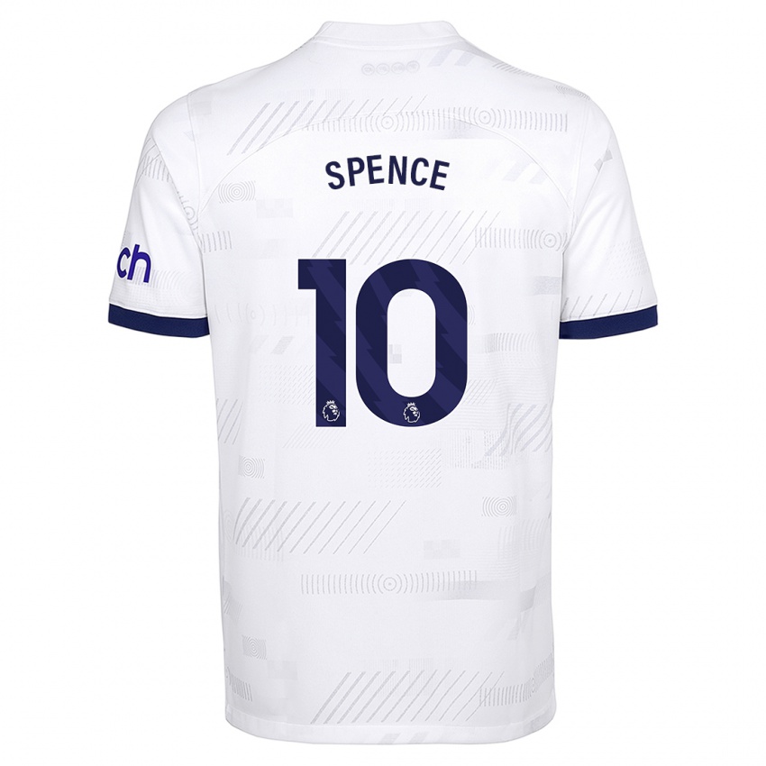 Niño Camiseta Drew Spence #10 Blanco 1ª Equipación 2023/24 La Camisa México