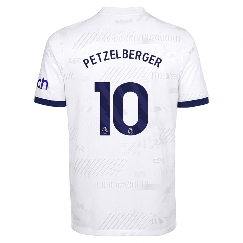 Niño Camiseta Ramona Petzelberger #10 Blanco 1ª Equipación 2023/24 La Camisa México