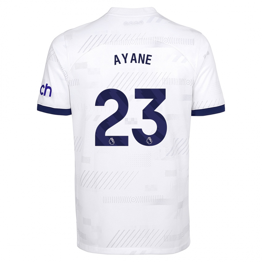 Niño Camiseta Rosella Ayane #23 Blanco 1ª Equipación 2023/24 La Camisa México