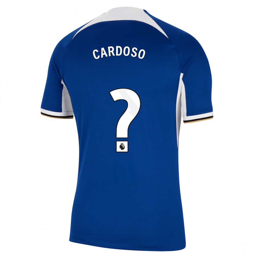 Niño Camiseta Leo Cardoso #0 Azul 1ª Equipación 2023/24 La Camisa México