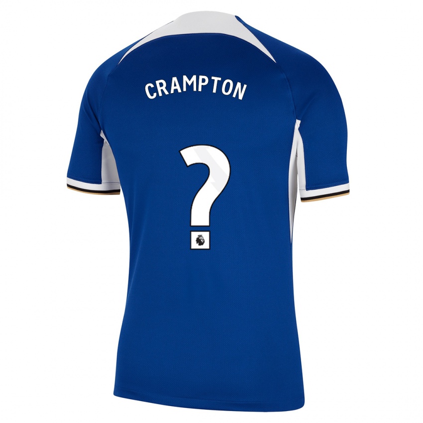 Niño Camiseta Kai Crampton #0 Azul 1ª Equipación 2023/24 La Camisa México