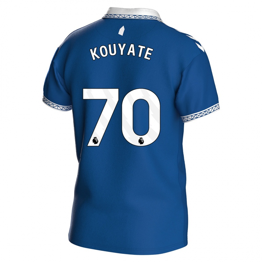 Niño Camiseta Katia Kouyate #70 Azul Real 1ª Equipación 2023/24 La Camisa México
