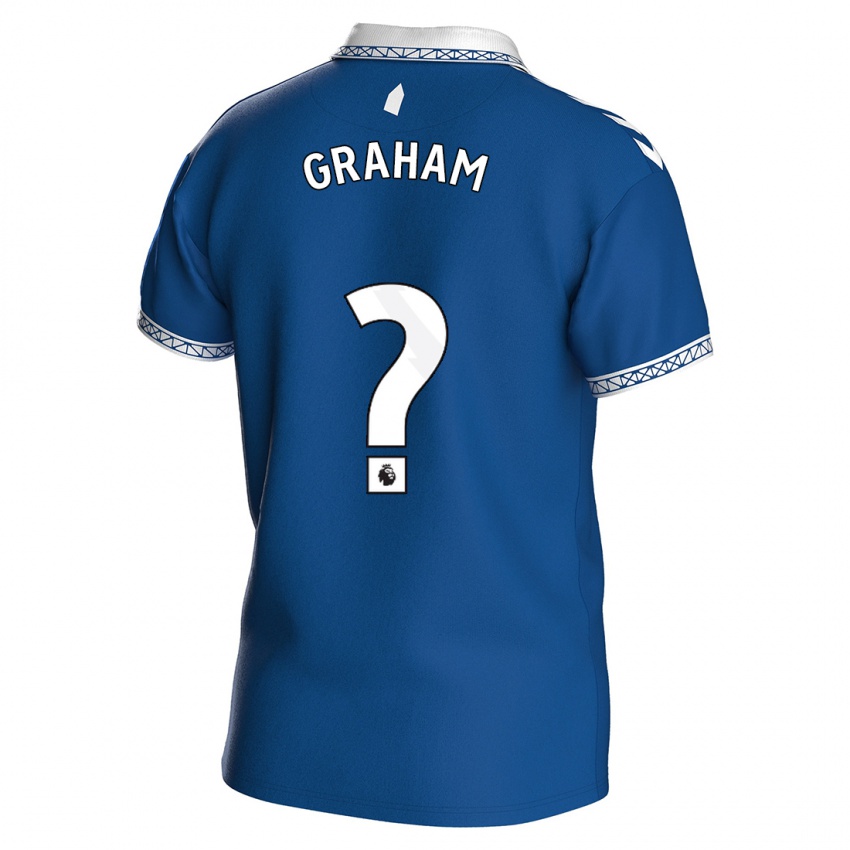 Niño Camiseta Dylan Graham #0 Azul Real 1ª Equipación 2023/24 La Camisa México