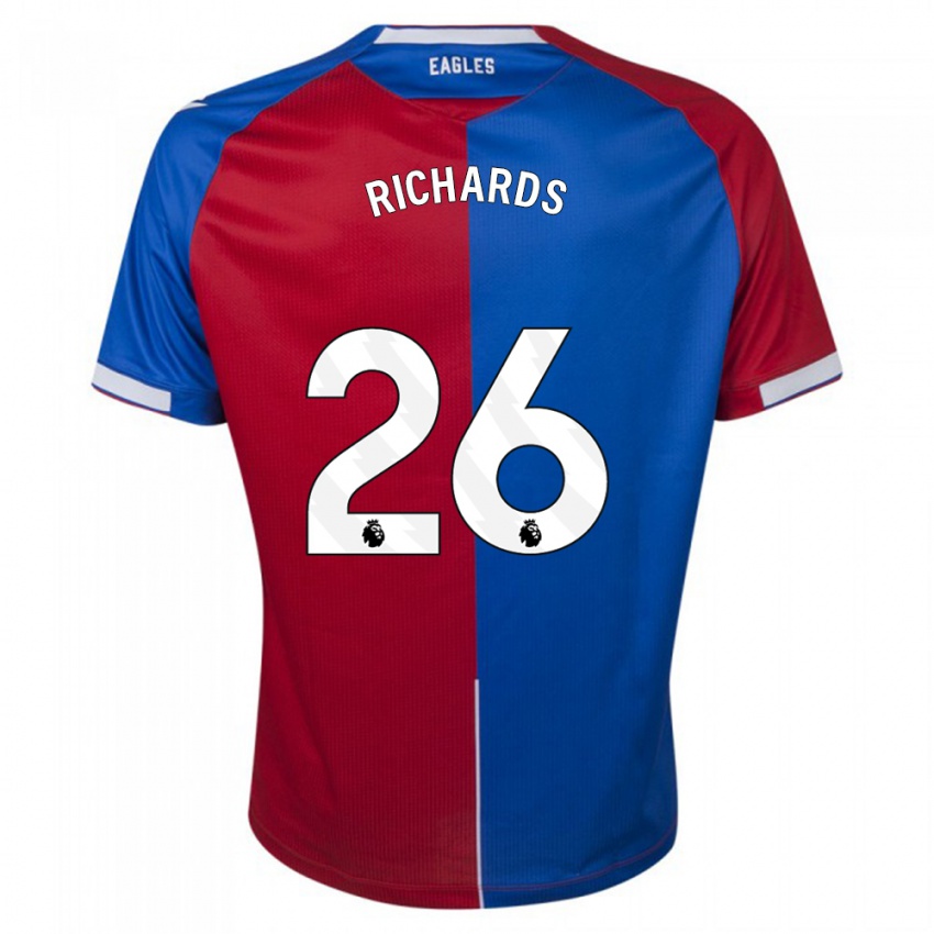 Niño Camiseta Chris Richards #26 Rojo Azul 1ª Equipación 2023/24 La Camisa México