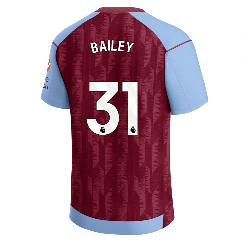 Niño Camiseta Leon Bailey #31 Azul Claro 1ª Equipación 2023/24 La Camisa México