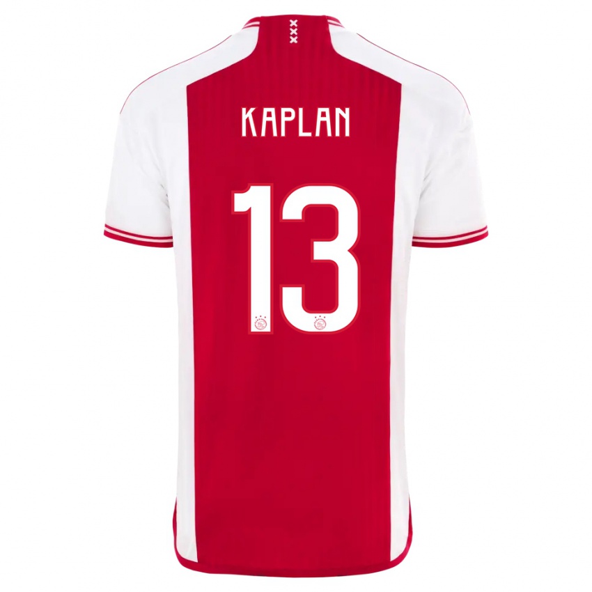 Niño Camiseta Ahmetcan Kaplan #13 Rojo Blanco 1ª Equipación 2023/24 La Camisa México