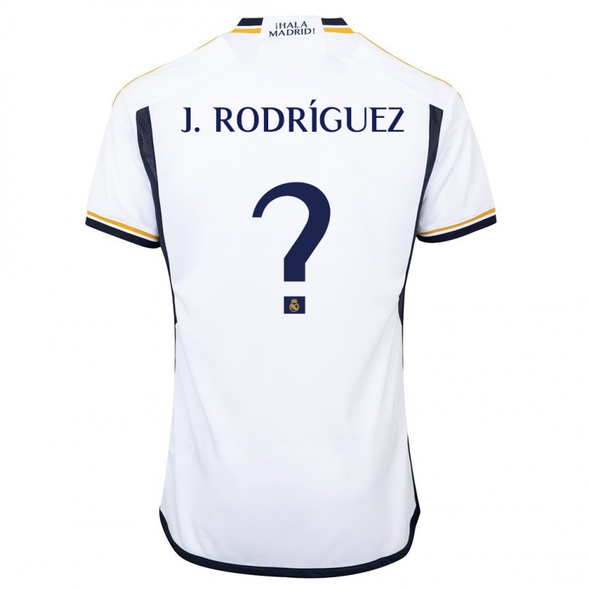 Niño Camiseta Juan Rodríguez #0 Blanco 1ª Equipación 2023/24 La Camisa México