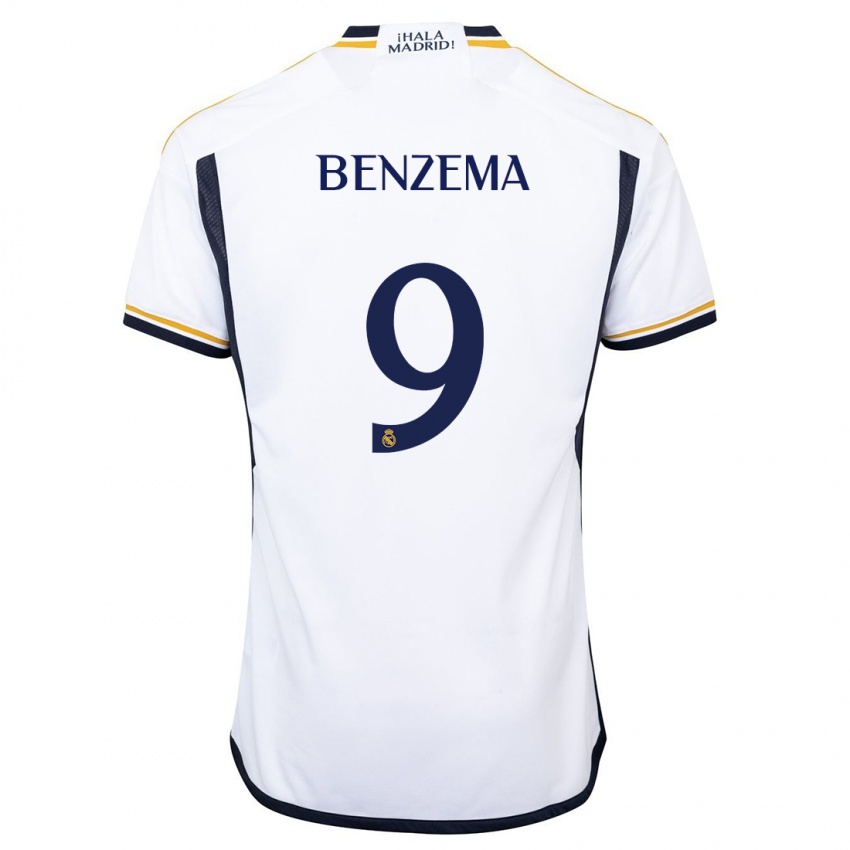 Real Madrid 22/23 Home Karim Benzema Jersey #9 New