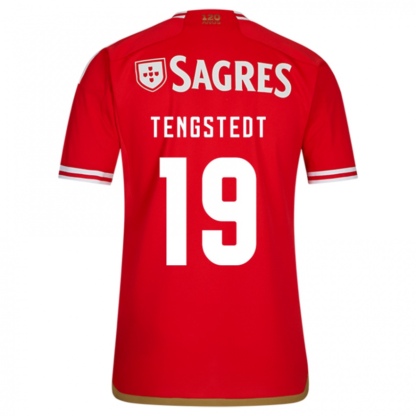 Niño Camiseta Casper Tengstedt #19 Rojo 1ª Equipación 2023/24 La Camisa México