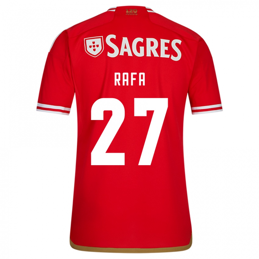 Niño Camiseta Rafa #27 Rojo 1ª Equipación 2023/24 La Camisa México