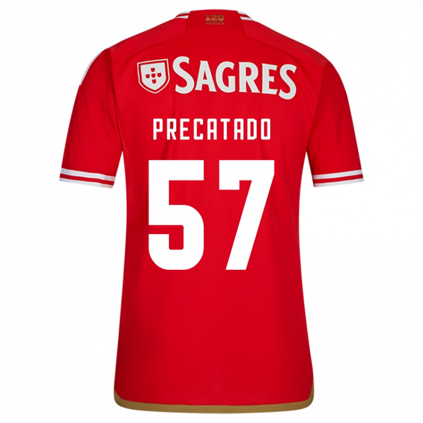 Niño Camiseta Precatado #57 Rojo 1ª Equipación 2023/24 La Camisa México