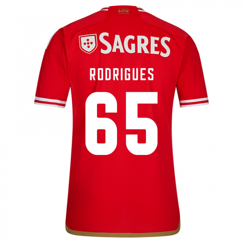 Niño Camiseta Rafael Rodrigues #65 Rojo 1ª Equipación 2023/24 La Camisa México