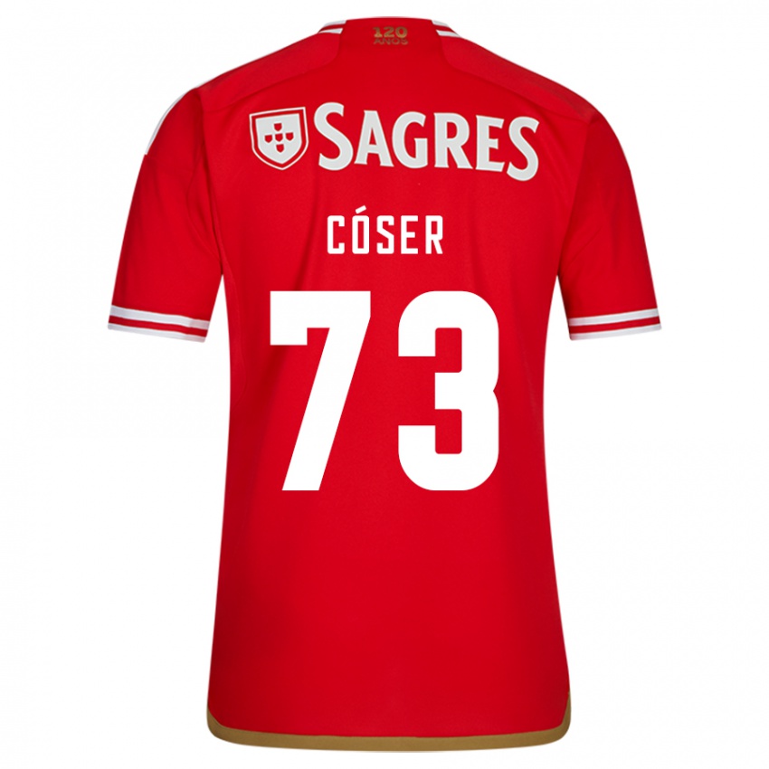 Niño Camiseta Tiago Cóser #73 Rojo 1ª Equipación 2023/24 La Camisa México