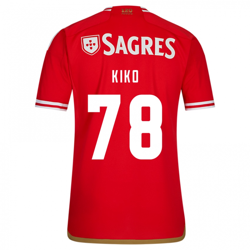 Niño Camiseta Kiko #78 Rojo 1ª Equipación 2023/24 La Camisa México