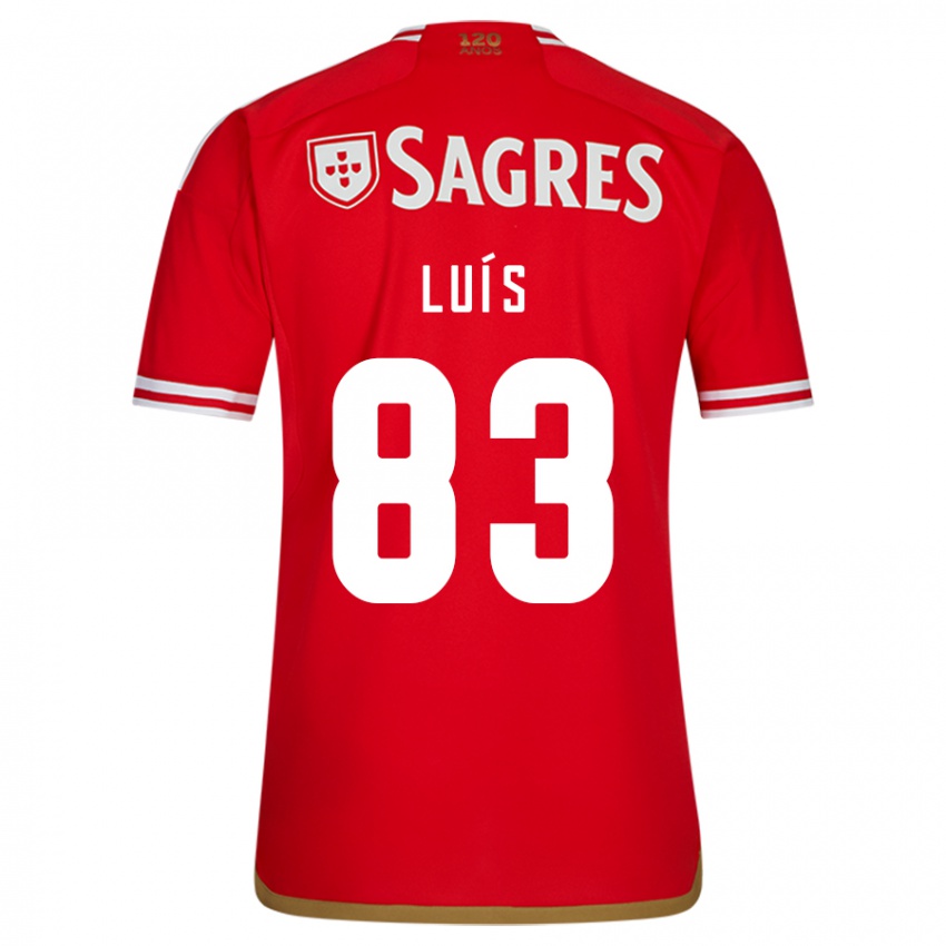 Niño Camiseta Rafael Luís #83 Rojo 1ª Equipación 2023/24 La Camisa México