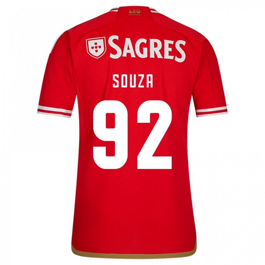 Niño Camiseta Pedro Souza #92 Rojo 1ª Equipación 2023/24 La Camisa México