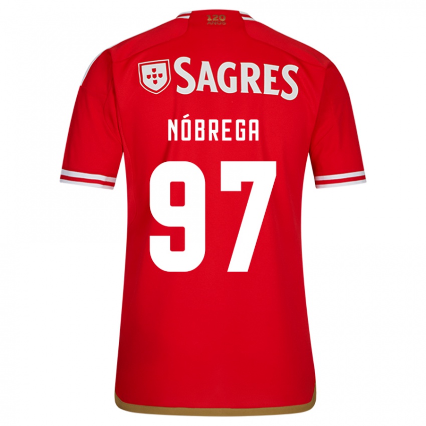 Niño Camiseta Ricardo Nóbrega #97 Rojo 1ª Equipación 2023/24 La Camisa México