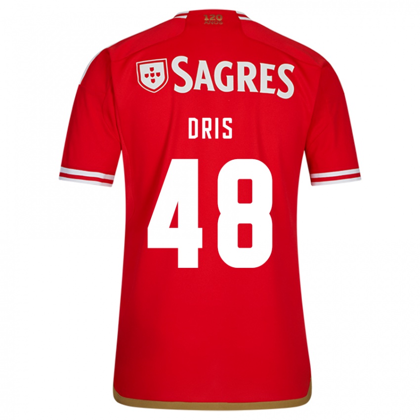 Niño Camiseta Sofiane Dris #48 Rojo 1ª Equipación 2023/24 La Camisa México