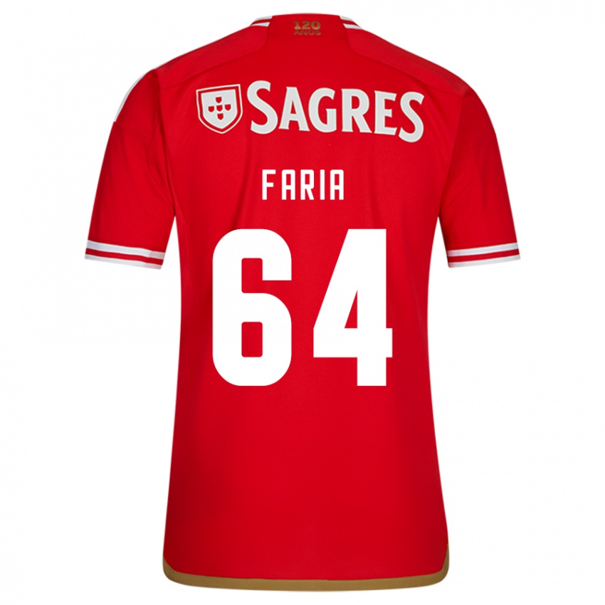 Niño Camiseta Hugo Faria #64 Rojo 1ª Equipación 2023/24 La Camisa México