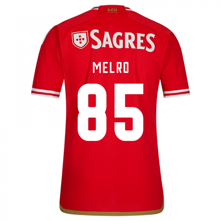 Niño Camiseta José Melro #85 Rojo 1ª Equipación 2023/24 La Camisa México