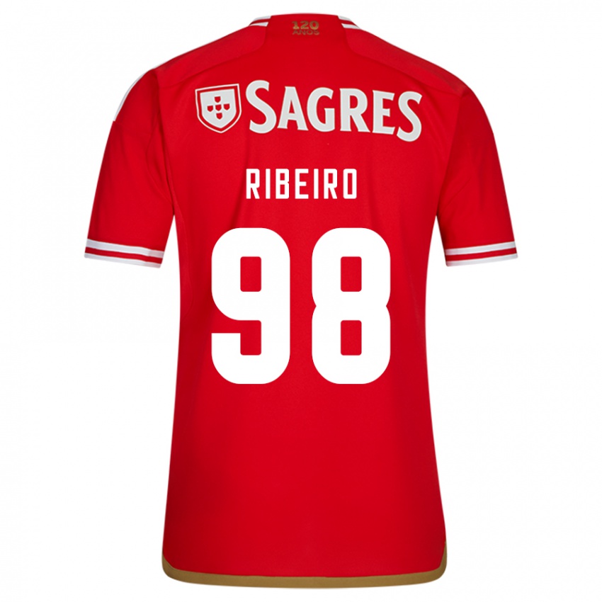 Niño Camiseta Ricardo Ribeiro #98 Rojo 1ª Equipación 2023/24 La Camisa México