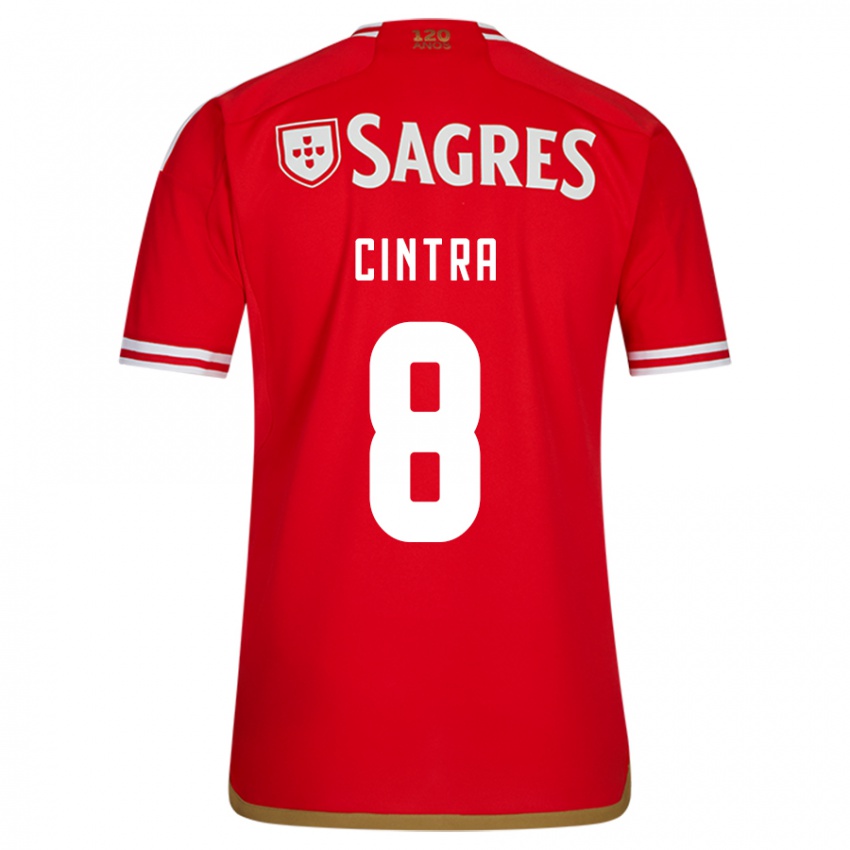 Niño Camiseta Marta Cintra #8 Rojo 1ª Equipación 2023/24 La Camisa México