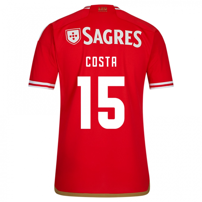 Niño Camiseta Carole Costa #15 Rojo 1ª Equipación 2023/24 La Camisa México