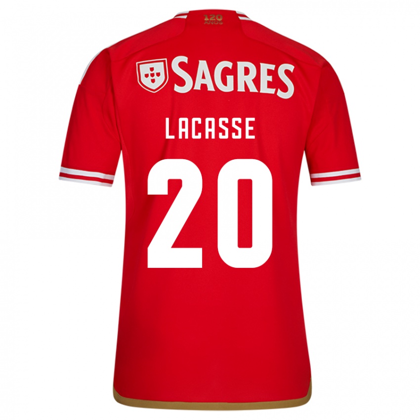 Niño Camiseta Cloe Lacasse #20 Rojo 1ª Equipación 2023/24 La Camisa México