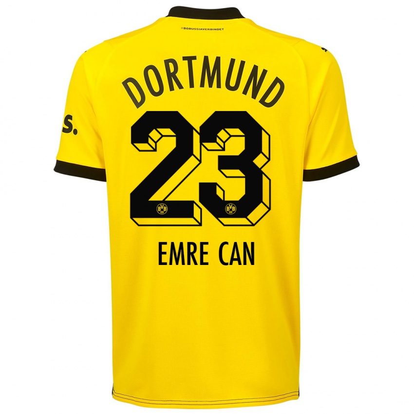 Niño Camiseta Emre Can #23 Amarillo 1ª Equipación 2023/24 La Camisa México