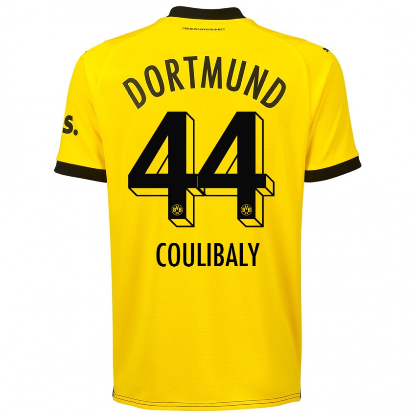 Niño Camiseta Soumaila Coulibaly #44 Amarillo 1ª Equipación 2023/24 La Camisa México