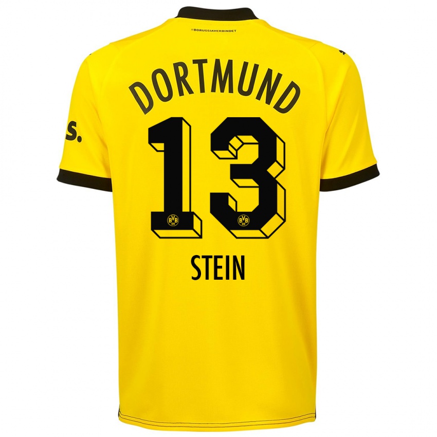 Niño Camiseta Daniel Stein #13 Amarillo 1ª Equipación 2023/24 La Camisa México