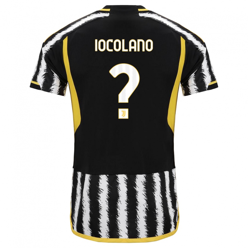 Niño Camiseta Simone Iocolano #0 Blanco Negro 1ª Equipación 2023/24 La Camisa México