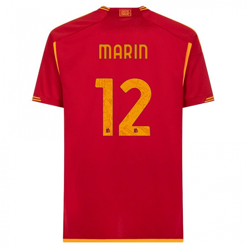 Niño Camiseta Renato Marin #12 Rojo 1ª Equipación 2023/24 La Camisa México